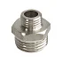 Ниппель латунь никель переходной Ду 32х25 (1 1/4"х1") НР VALFEX VF.580.N.114.100, DN 32