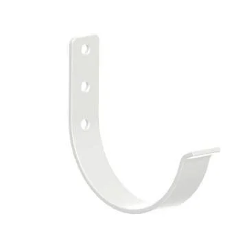 125/100 Держатель желоба D125 короткий RAL9003