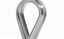 Коуш для стальных канатов 6 оцинк.