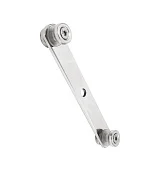 Стеклодержатель пластинчатый (зеркало) под стекло 6-12мм 170, марка AISI 304