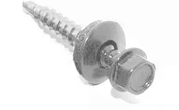 Саморез кровельный 4.8х51 RAL 7004 по дереву