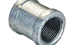 Муфта прямая чугун оц Ду 32 (1 1/4") ВР, DN 32