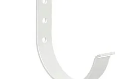 125/100 Держатель желоба D125 короткий RAL9003