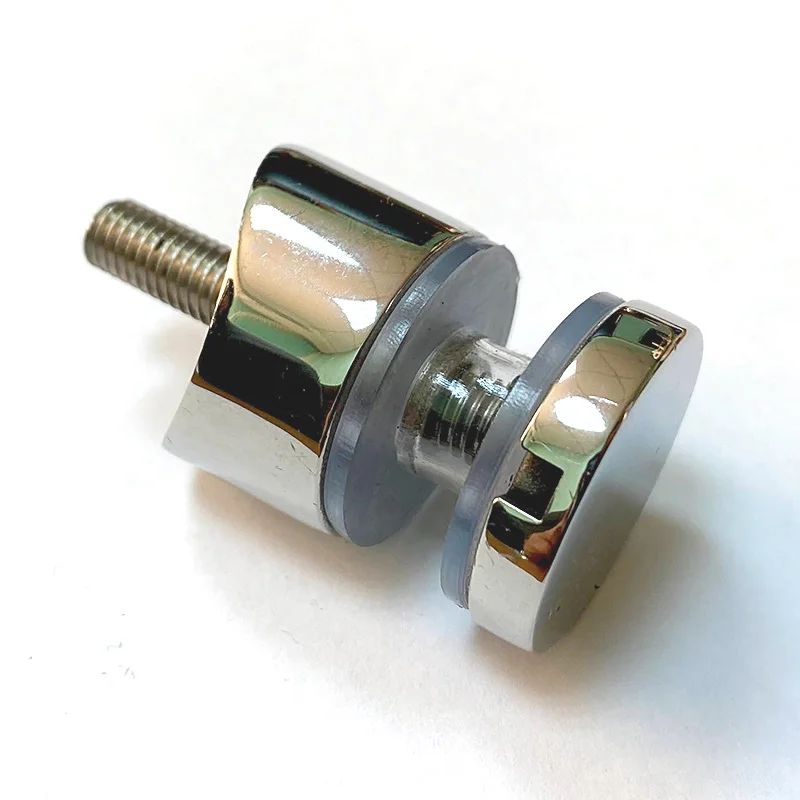 Стеклодержатель 38,1х30 точечный (зеркало) AISI 304