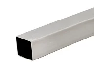Трубы нержавеющие электросварные ЭСВ квадратные 25х1.2 шлиф EN 10219-2, длина 6 м, марка AISI 304 (08Х18Н10)