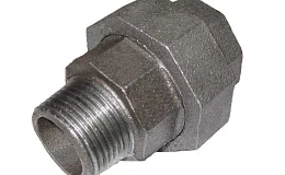 Соединитель прямой американка чугун Ду 15 (1/2") ВР/НР, DN 15, 1/2 дюйма