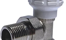 Клапан ручной регулировки для радиатора Ду 20 угловой Россия 01121013, DN 20, 3/4 дюйма