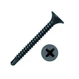 Саморез ГКЛ к металлу 3.5х45 фосфат, сверло