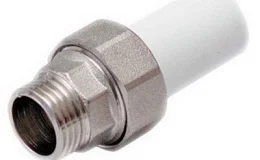 Муфта PP-R комбинированная разъемная белая наруж пайка/НР Дн 25х3/4" VALFEX 10158020