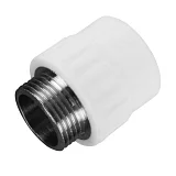 Муфта PP-R комбинированная белая НР Дн 32х1" VALFEX 10130032