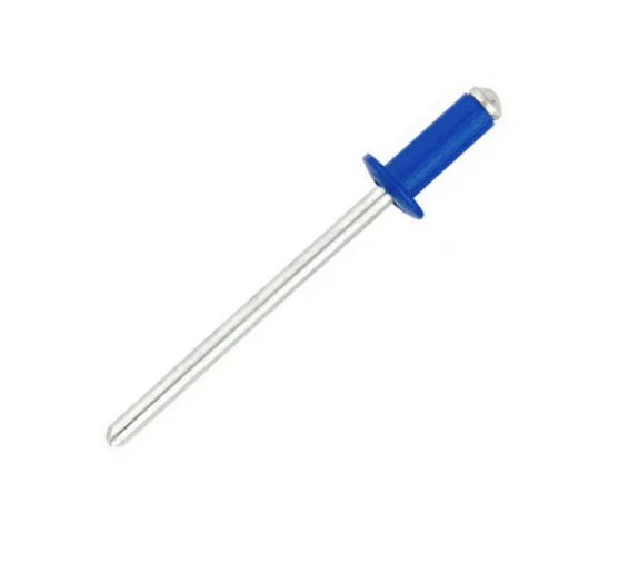 Заклепка вытяжная комбинированная 3.2х8 алюминий/сталь RAL 5005