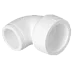 Угольник PP-R переходной белый внутренняя пайка Дн 25х20х90гр VALFEX 10116025