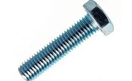 Болт с полной резьбой 10х30 оцинк. к.п. 10.9 ГОСТ 7798-70, 7805-70, DIN 933