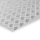 Лист алюминиевый 1.2х1200х3000 рифление квинтет, марка АМГ2Н2Р