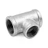 Тройник переходной чугун оц Ду 40х32 (1 1/2"х1 1/4") ВР/ВР, DN 40