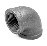 Угольник проходной чугун Ду 32 (1 1/4") ВР/ВР, DN 32