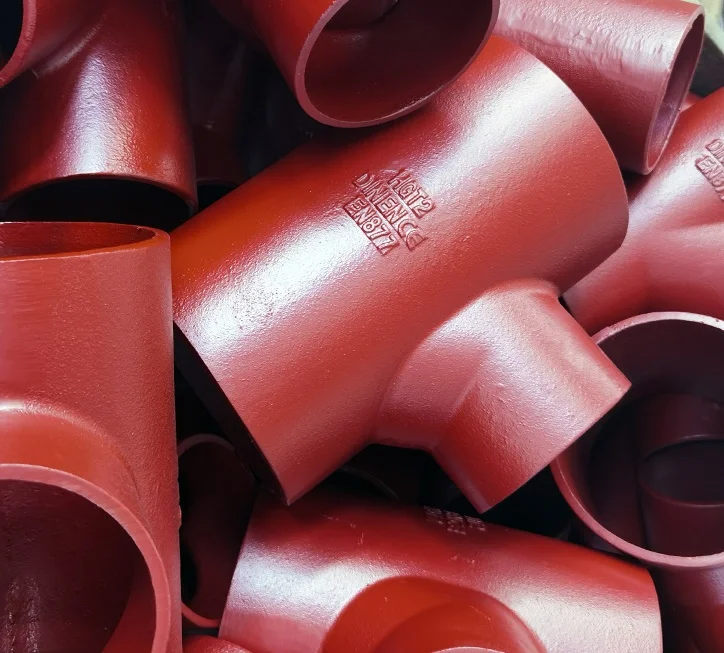 Тройник чугун SML Ду 50х50х90гр б/растр, DN 50