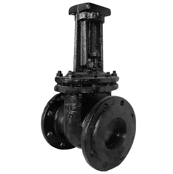 Задвижка чугун 30ч906бр Ду 200 Ру16 до +225 фл под эл/привод 8 отв ЛМЗ, DN 200