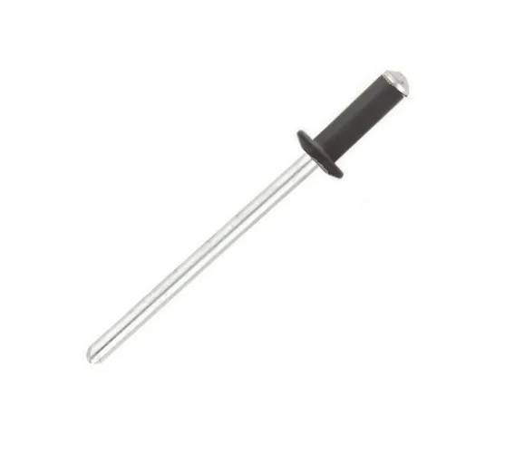 Заклепка вытяжная комбинированная 4.8х10 алюминий/сталь RAL 7024