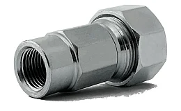 Муфта стальная оц ремонтная Ду 15 (Дн 19,7-21,8) ВР/обж. гайка 1/2" 16107 Сансфера, DN 15, 1/2 дюйма