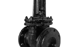 Задвижка чугун 30ч906бр Ду 100 Ру16 до +225 фл под эл/привод ЛМЗ, DN 100