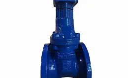 Задвижка чугун аналог МЗВ обрезиненный клин Ду 100 Ру16 до +75С фл под эл/привод Завод им Гаджиева ., DN 100