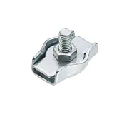 Зажим для стальных канатов одинарный SIMPLEX 4 оцинк.