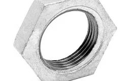 Контргайка чугун оц Ду 15 (1/2"), DN 15, 1/2 дюйма