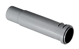 Патрубок PP-H компенсационный серый Дн 50 б/нап в/к VALFEX 23300050