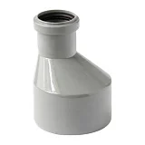 Переход PP-H эксцентрический серый Дн 50х32 б/нап в/к VALFEX 25050032