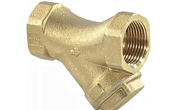 Фильтр сетчатый Y-образный латунь Ду 20 Ру16 G3/4" ВР ФСКО Пензапромарматура 02321000, DN 20, 3/4 дюйма