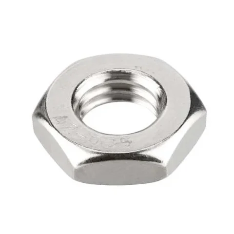 Гайка DIN 439 низкая шестигр. A2-035 (AISI 304) M10 (200штук)