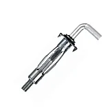 Дюбель стальной "MOLLY" с "Г"-образным крюком 6х52 крюк