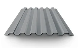 Профнастил порошок 0.6х1000х RAL 7004 , профиль С21  длина под заказ