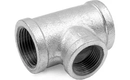 Тройник переходной чугун оц Ду 32х20 (1 1/4"х3/4") ВР/ВР, DN 32