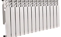 Радиатор алюминиевый МС THERMA Q1 500/80 14 секций 1750 Вт