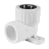 Угольник PP-R комбинированный белый ВР Дн 25х1/2" с креплением VALFEX 10120025