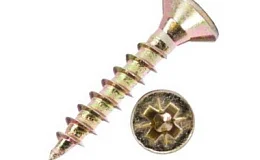 Саморез универсальный 5х30 желтый цинк PZ