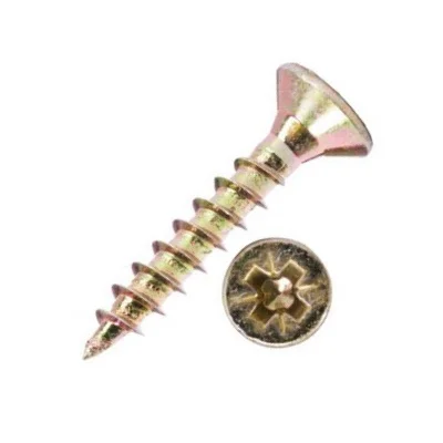 Саморез универсальный 5х30 желтый цинк PZ