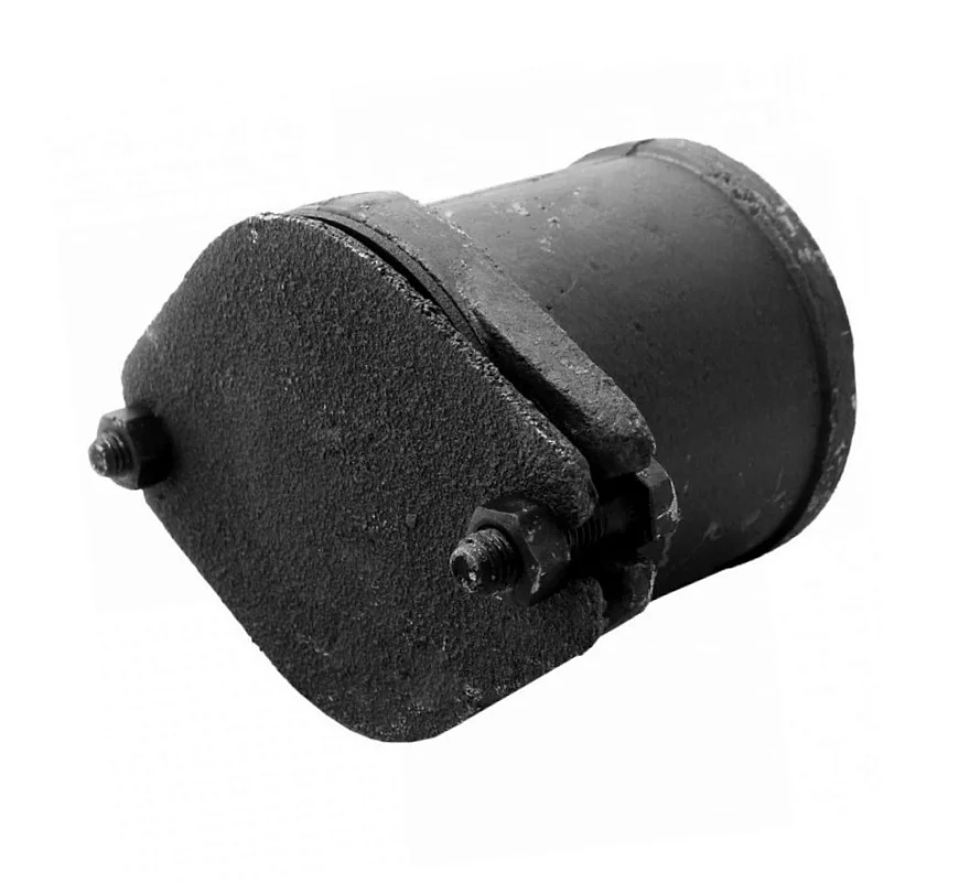 Заглушка чугун канализационная Ду 50 б/н прямая ГОСТ 6942-98, DN 50