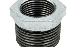 Футорка чугун оц Ду 20х15 (3/4"х1/2") НР/ВР, DN 20, 3/4 дюйма