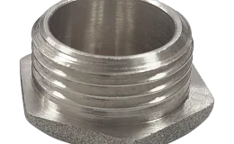 Заглушка латунь никель Ду 20 (3/4") НР Valfex VF.583.N.034, DN 20, 3/4 дюйма