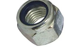 Гайка самоконтрящаяся высокая 10 оцинк. DIN 982