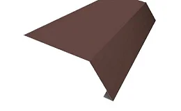 Планка карнизная 0,45х100х65х2000 RAL8017 шок-кор