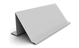 Планка снегозадержателя 0,45х100х70х2000 оц