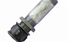 Сгон сталь оц Ду 32 L=130мм в комплекте ГОСТ 8969-75, DN 32