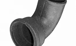 Колено чугун канализационное Ду 100х90гр б/н ГОСТ 6942-98, DN 100