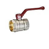 Кран шаровой латунный никель Temper Ду 32 (1 1/4”) PN25, ВН/ВН, рычаг 8832ВВР11425, DN 32