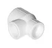 Тройник PP-R переходной белый внутренняя пайка Дн 32х20х20 VALFEX 10322020
