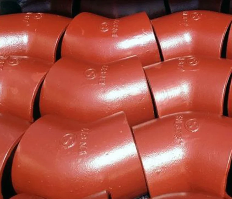 Отвод чугун SML Ду 50х45гр б/растр, DN 50